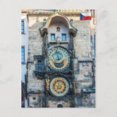 Prague Astronomical Clock Briefkaart (Voorkant)