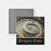 Prague Astronomical Clock Magneet (Voorkant / Achterkant)