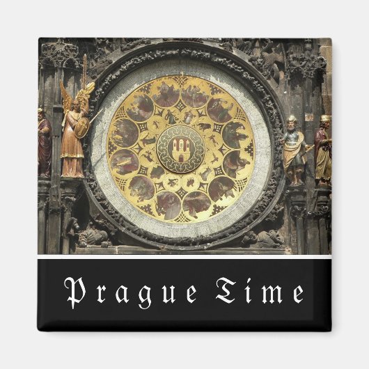 Prague Astronomical Clock Magneet (Voorkant)