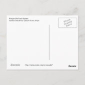 Prague Briefkaart (Achterkant)