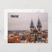 Prague Briefkaart (Voorkant / Achterkant)