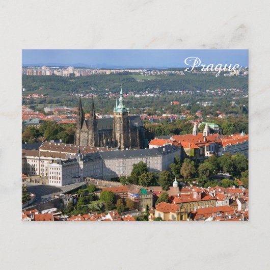 Prague briefkaart (Voorkant)