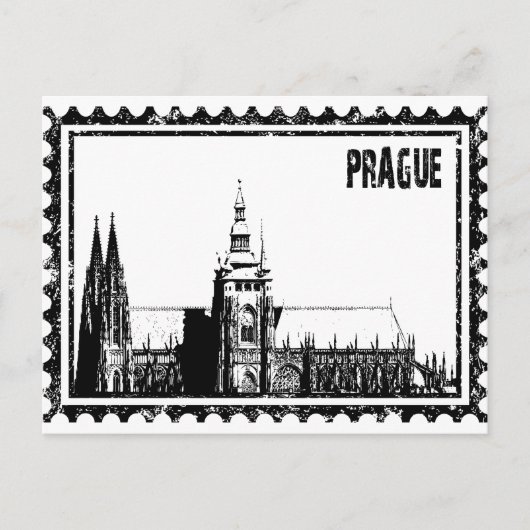 Prague Briefkaart (Voorkant)