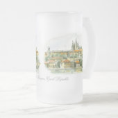 Prague Castle Frosted Mok (Voorkant rechts)