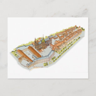 Prague Castle. Praag Tsjechië Briefkaart