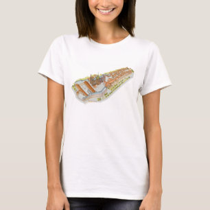 Prague Castle. Praag Tsjechië T-shirt