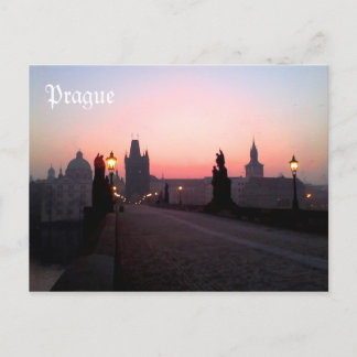 Prague Charles Bridge Briefkaart