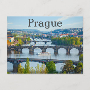 Prague City Tsjechië Briefkaart