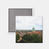 Prague Cityscape Magneet (Voorkant / Achterkant)