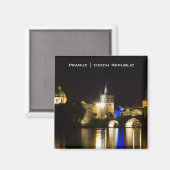 Prague Cityscape Magneet (Voorkant / Achterkant)