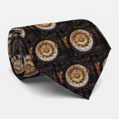 Prague Clock Decoration Stropdas (Opgerold)