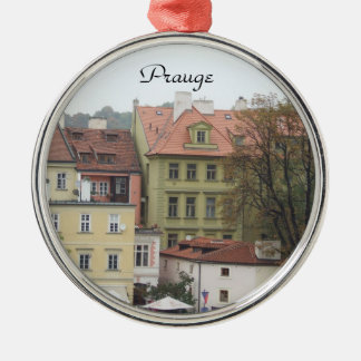Prague Colorful Buildings Czech Ornament