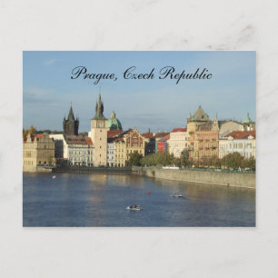 Prague Czech Republic Post Card Briefkaart