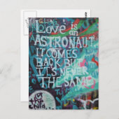 Prague Graffiti Briefkaart (Voorkant / Achterkant)