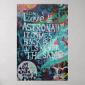 Prague Graffiti Poster (Voorkant)