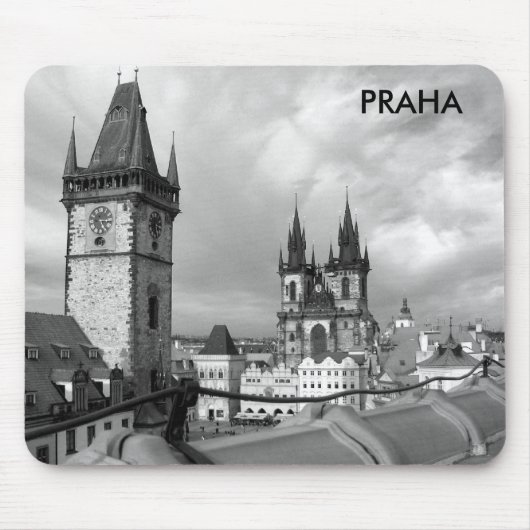 Prague Mousepad Muismat (Voorkant)