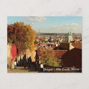 Prague - Old Castle Stairs Carte postale