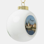 Prague Photo Bulb Orament Keramische Bal Ornament (Links)