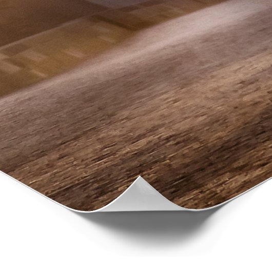 Prague - Poster du matin du Pont Charles (Coin)