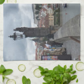 Prague / Praha serviettes de cuisine personnalisée (Plié)