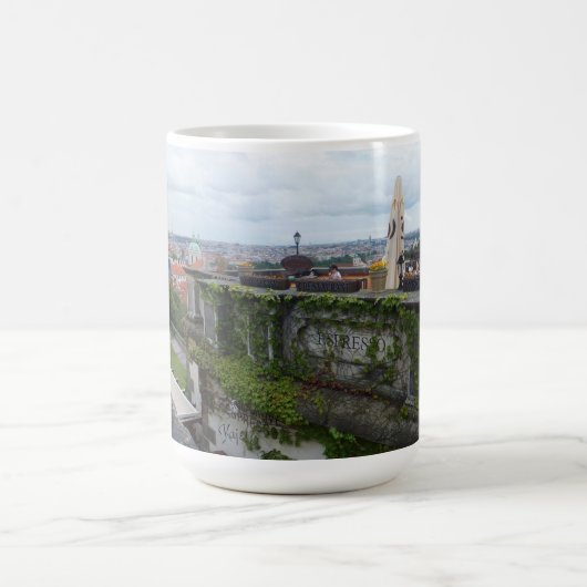 Prague / Praha tasse personnalisée - choisir style (Centre)