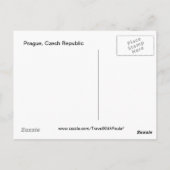 Prague République tchèque Carte postale (Dos)