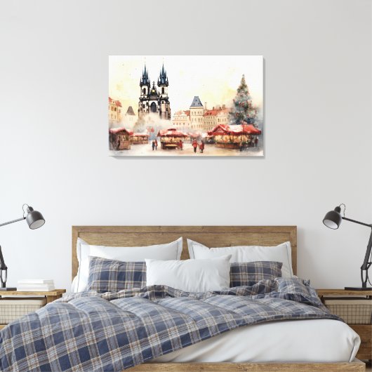 Prague, République Tchèque - Impression en toile é (Insitu(Chambre))