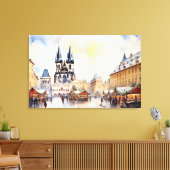 Prague, République Tchèque - Impression en toile é (Insitu(Salon))