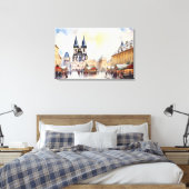 Prague, République Tchèque - Impression en toile é (Insitu(Chambre))