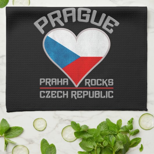 Prague / Serviettes de cuisine Praha (Plié)