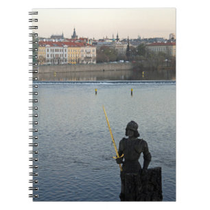 Prague standbeeld notitieboek