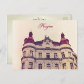 Prague  Style Briefkaart (Voorkant / Achterkant)
