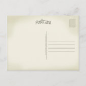 Prague  Style Briefkaart (Achterkant)