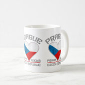 PRAGUE tasses - choisir style et couleur (Devant droit)