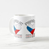 PRAGUE tasses - choisir style et couleur (Devant gauche)