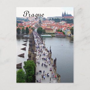 Prague Uitzicht Briefkaart