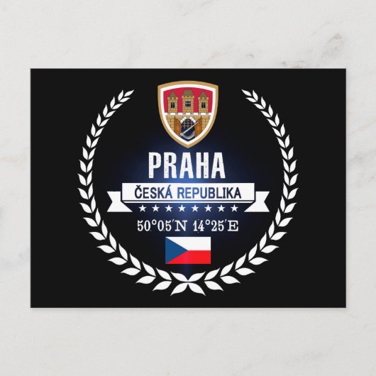 Praha Briefkaart (Voorkant)