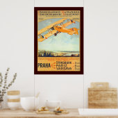 Praha ~ Franco Roumanie Poster (Keuken)