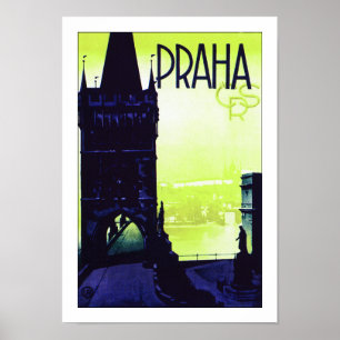 Praha ~ Praag Poster