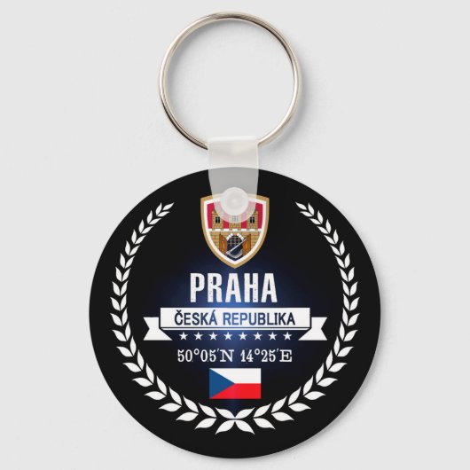 Praha Sleutelhanger (Voorkant)