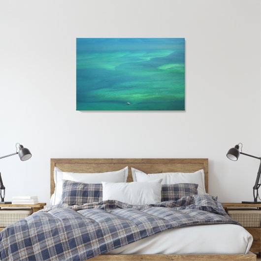 PRAIA DA ARRABIDA - HET ECHTE PORTUGAL CANVAS AFDRUK (Insitu (Slaapkamer))