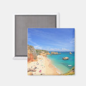 Praia da Dona Ana Magneet (Voorkant / Achterkant)