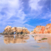 Praia da rocha Portugal Sticker (Voorkant)