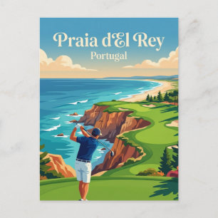 Praia dEl Rey Portugal Briefkaart
