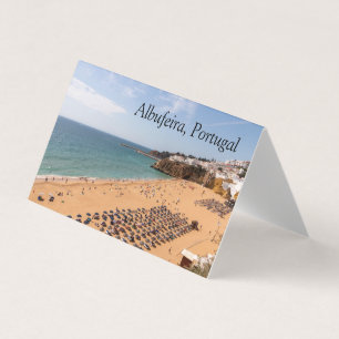 Praia dos Alemães, Albufeira, Algarve, Portugal Kaart