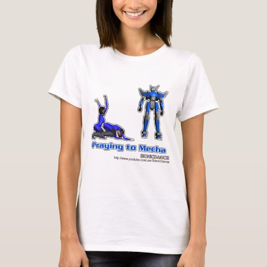 Praiën aan Mecha T-shirt (Voorkant)