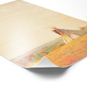 Prairie Avond door Maynard Dixon Foto Afdruk (Hoek)