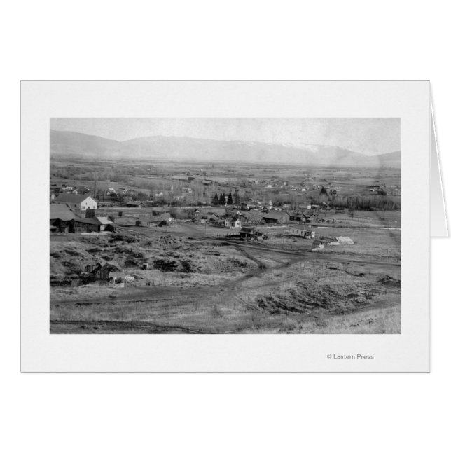 Prairie City, Oregon Birds Vue de la ville (Devant horizontal)