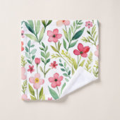 Prairie de fleurs sauvages (Gant de toilette)