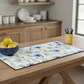 Prairie de fleurs sauvages bleues